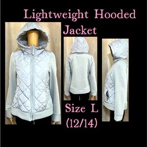 Size L- Lightweight Hooded Jacket
